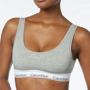 Calvin Klein Gray Sports Bra